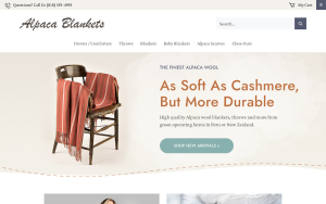 Merchant Stories: Alpaca Blankets